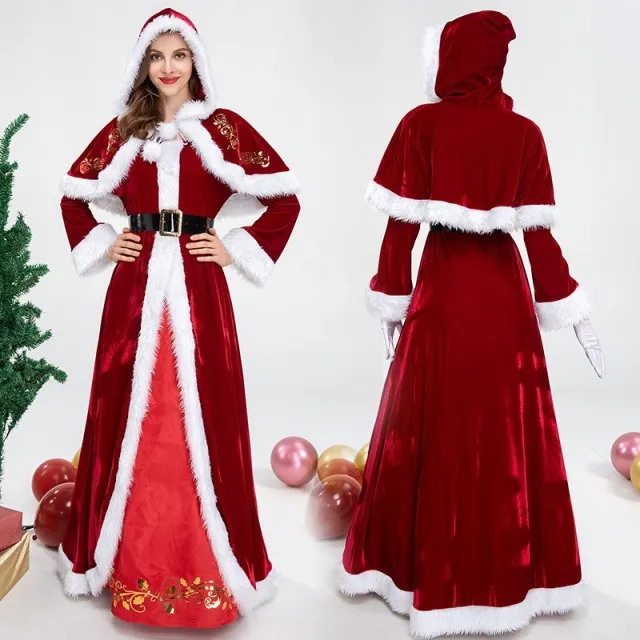 Christmas Ball Performance Costume Luxury Women's Clothing Christmas Dance Dress Xl - Shop at LoveMi