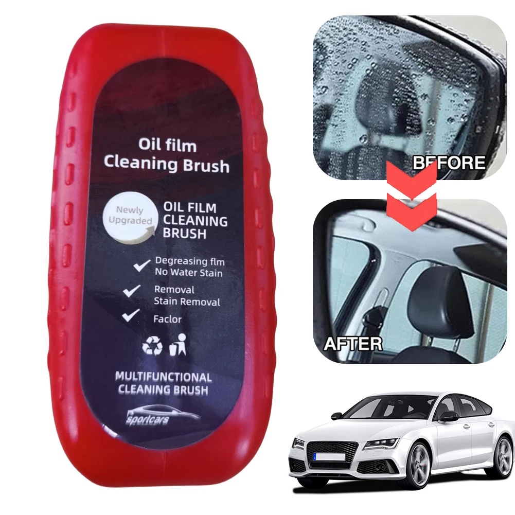 thumbnail image 2 of Jetdryshop Glass Cleaner, Oil Film Cleaning Brush For Car Windows 2 of 13