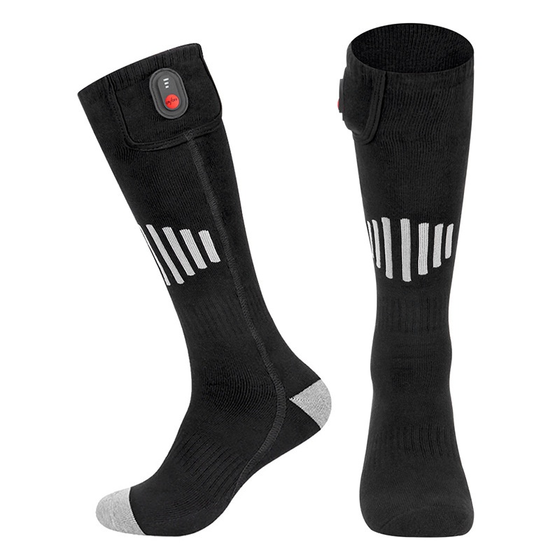 Black And Gray Thin Socks