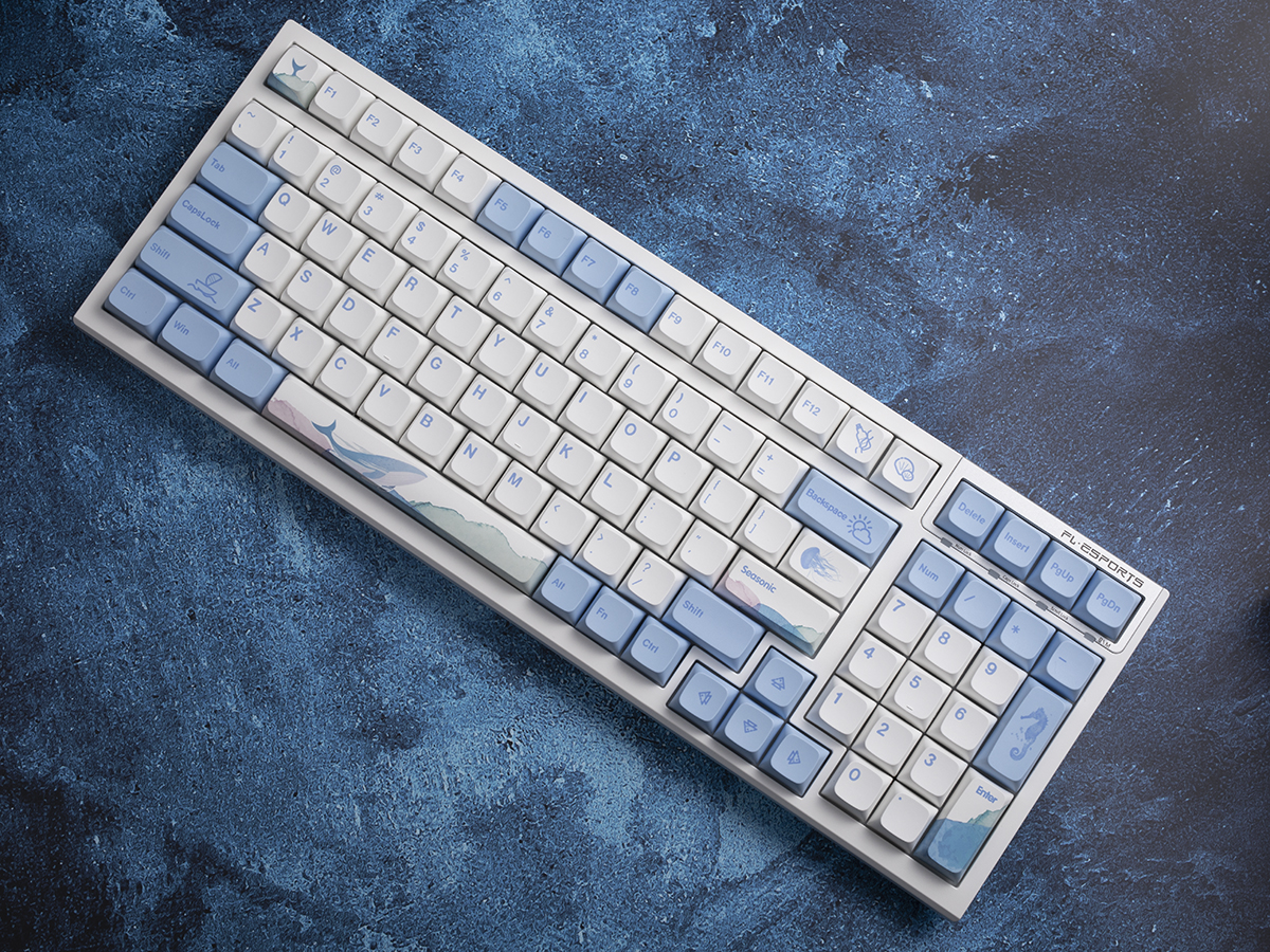 Title 7, XDA PBT Material Sublimation Mechanical Keyboar...