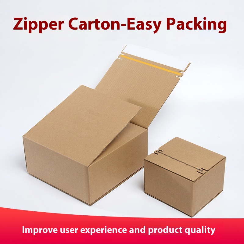 Title 3, Processing Zipper Express Carton Three-layer Ul...