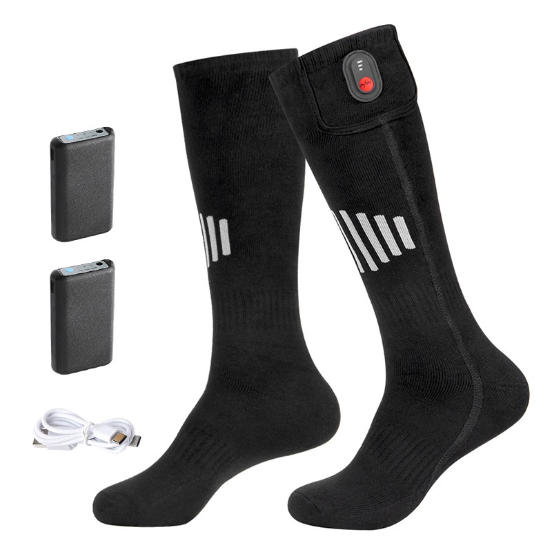 Black Battery Socks