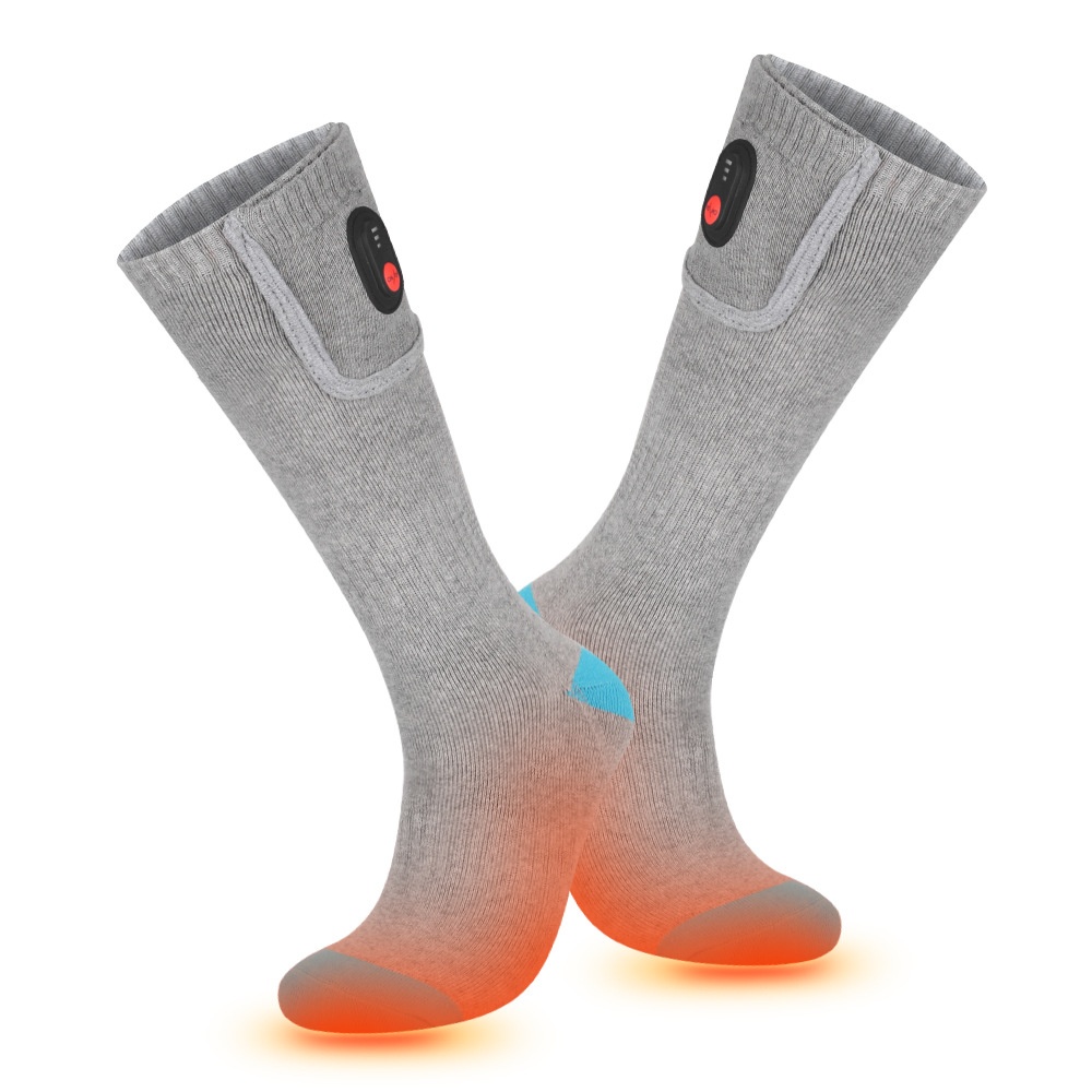 Gray Blue Thin Socks