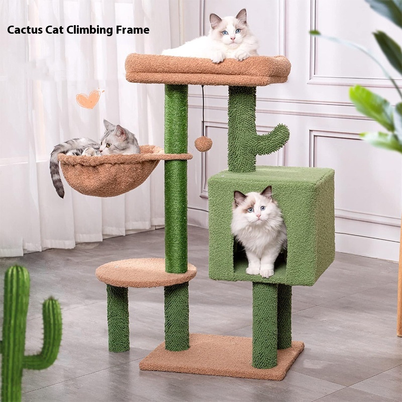 Small and medium cat space kitten shelf cat jumping platform integrated