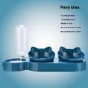 Three Bowls Dark Blue