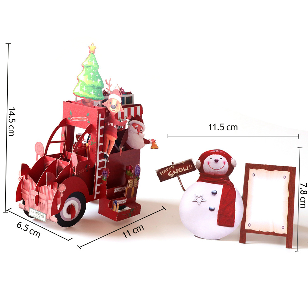 Title 5, Creative Christmas Float Three-dimensional Holl...