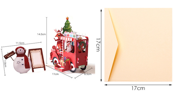 Title 1, Creative Christmas Float Three-dimensional Holl...