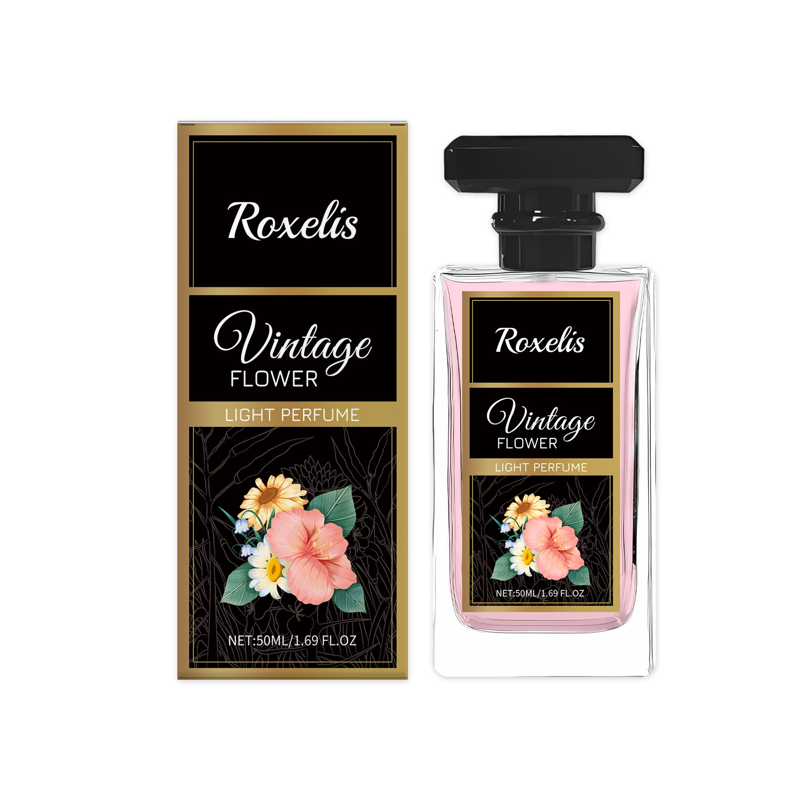 Title 1, Elegant Flower Perfume Spray Lasts