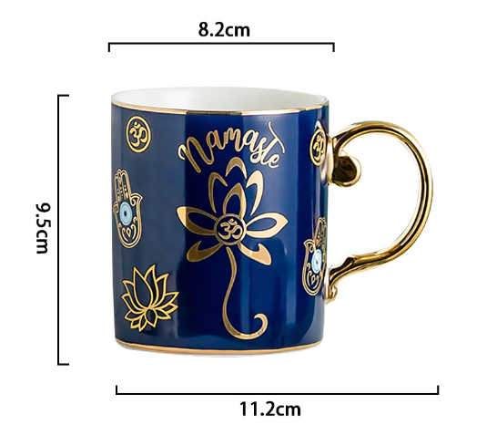 Title 1, Nordic Light Luxury Ceramic Couple Mug Water Cup