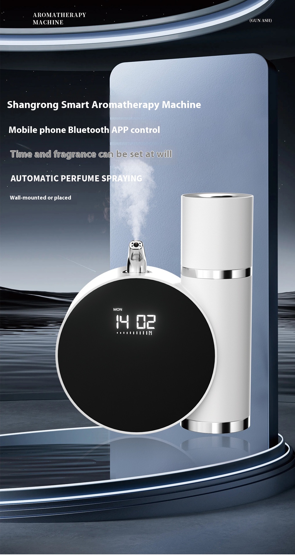 Title 1, Large Capacity Smart Ultrasonic Aroma Diffuser ...