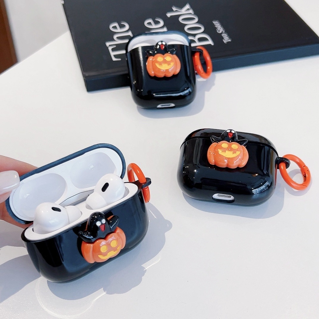 Title 4, Halloween Stereo Wireless Bluetooth Earbuds Case