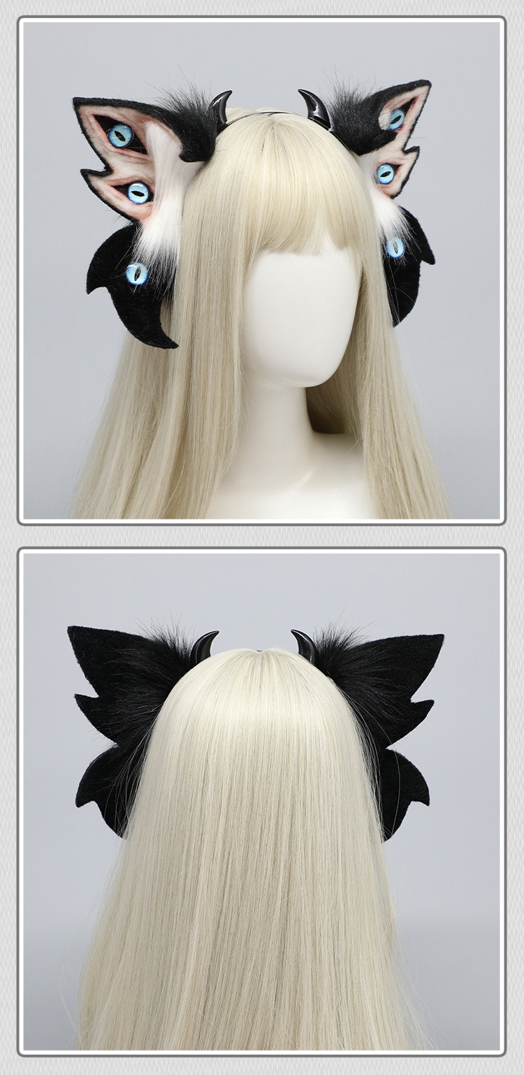 Title 5, Halloween Devil Cthulu Animal Ears Headdress