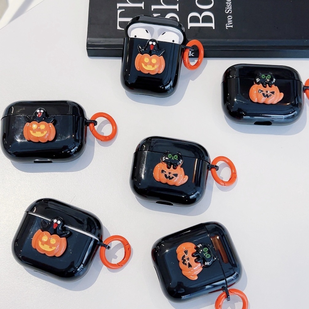 Title 3, Halloween Stereo Wireless Bluetooth Earbuds Case