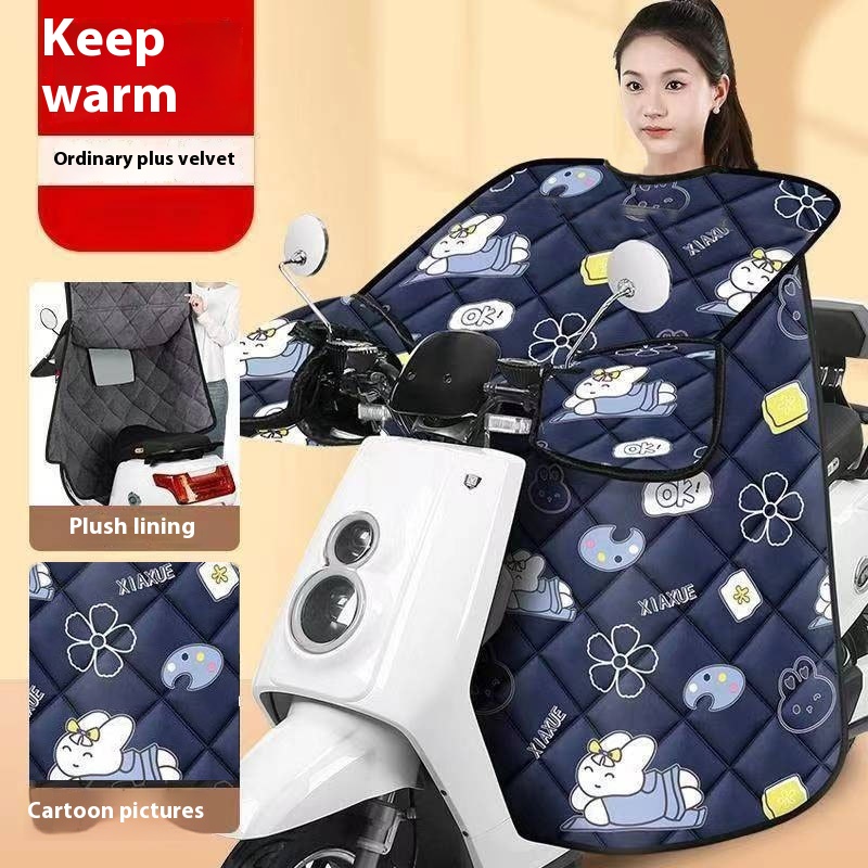 Title 9, Electric Bicycle Windshield Quilt Battery Car R...