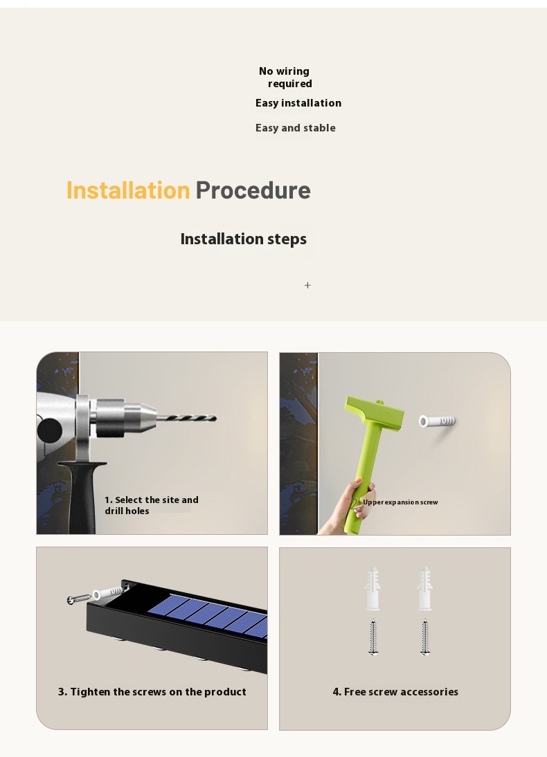 Title 1, Neues eingebettetes Solar-Schild-Streifenlicht ...