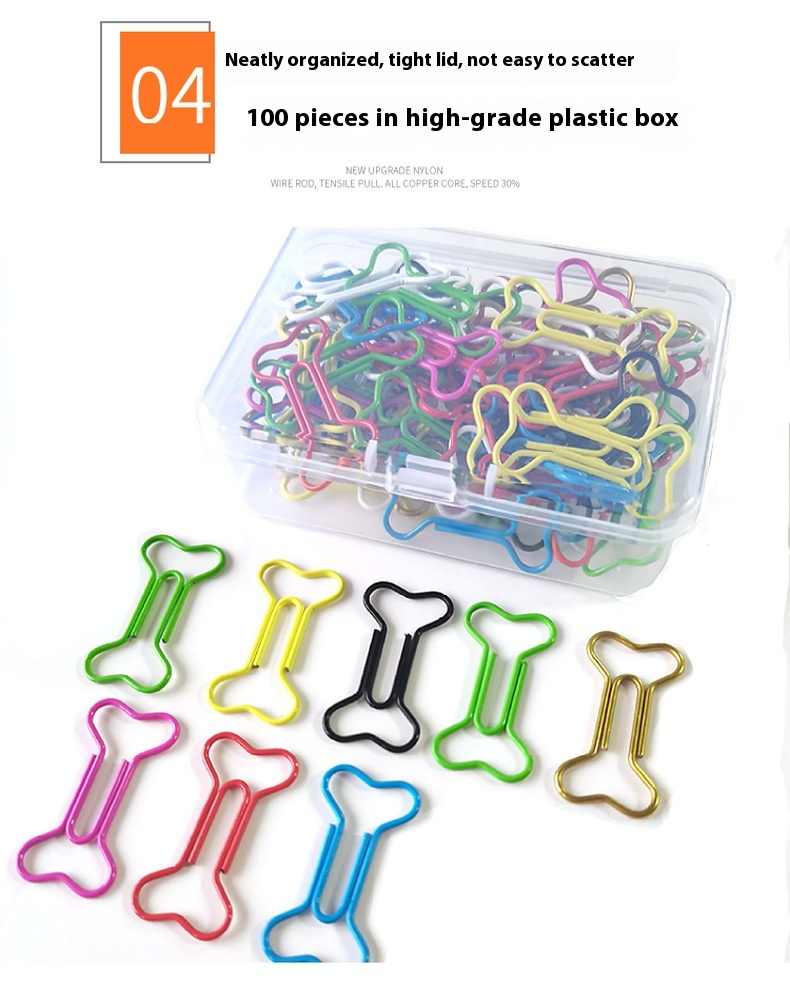 Title 3, Creative Boxed Bone Paper Clips