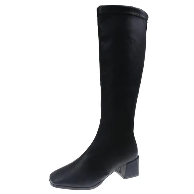Thinner looked High Heel Knight Female Boots Black - Shop at LoveMi