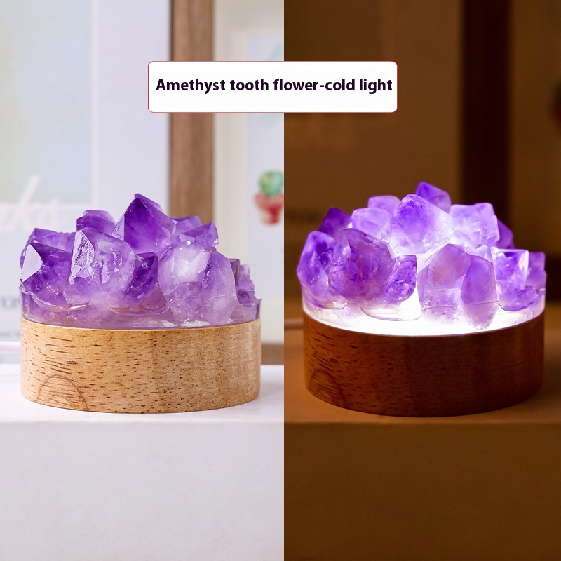 Amethyst Tooth Flower