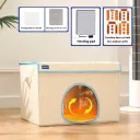 Beige With Heating Mat