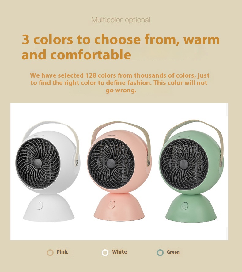 Title 9, Desktop Mini Fan Bedroom Heating Household Elec...