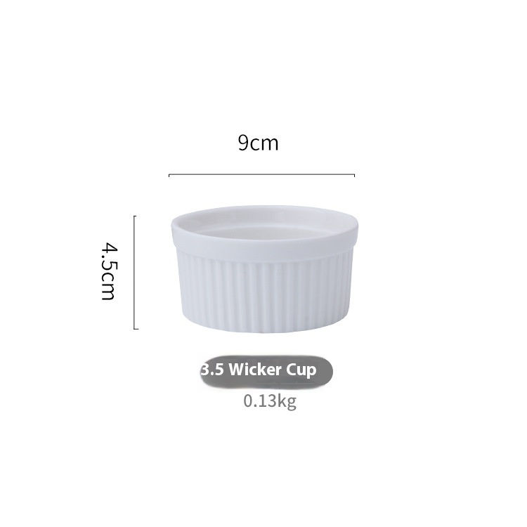 Title 1, Ceramic Heat Resistant Souffle Baking Bowl