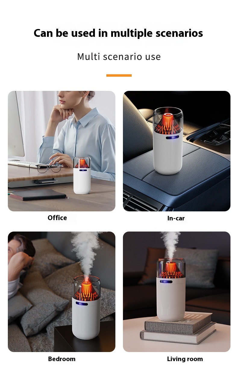 Title 12, Volcano USB Small Digital Display Humidifier