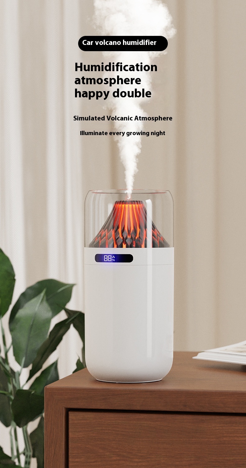 Title 1, Volcano USB Small Digital Display Humidifier