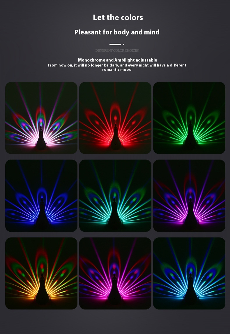 Colorful Wall Lamp