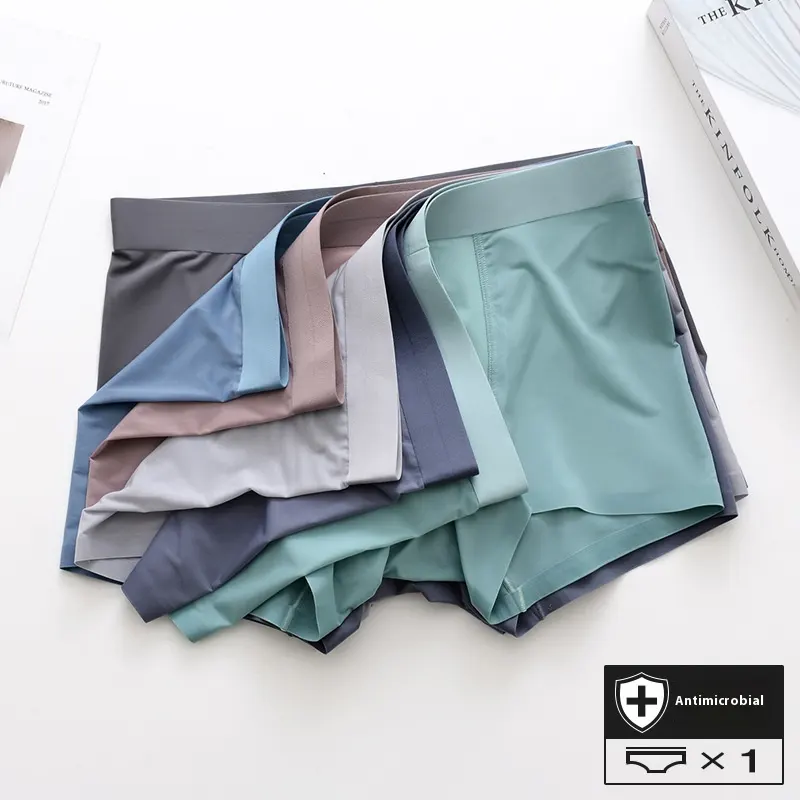 New Modal Men's Underwear Seamless Ultra-thin Breathable Boxers Youth