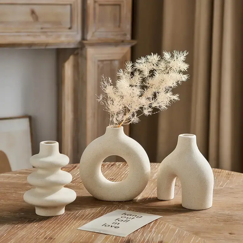 Origami Vase Dining Table Floriculture Decoration Entrance