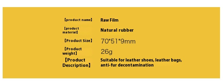 Title 5, DIY Handmade Leather Cleaning Raw Film