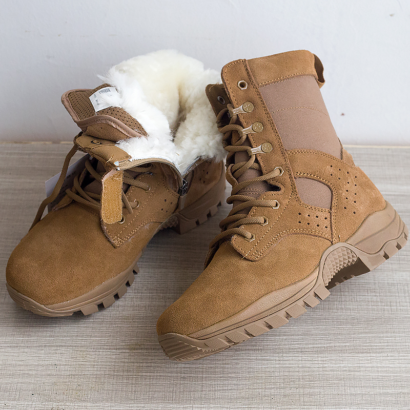 Title 7, Brown Outdoor Snow Boots Cold Weather Boots