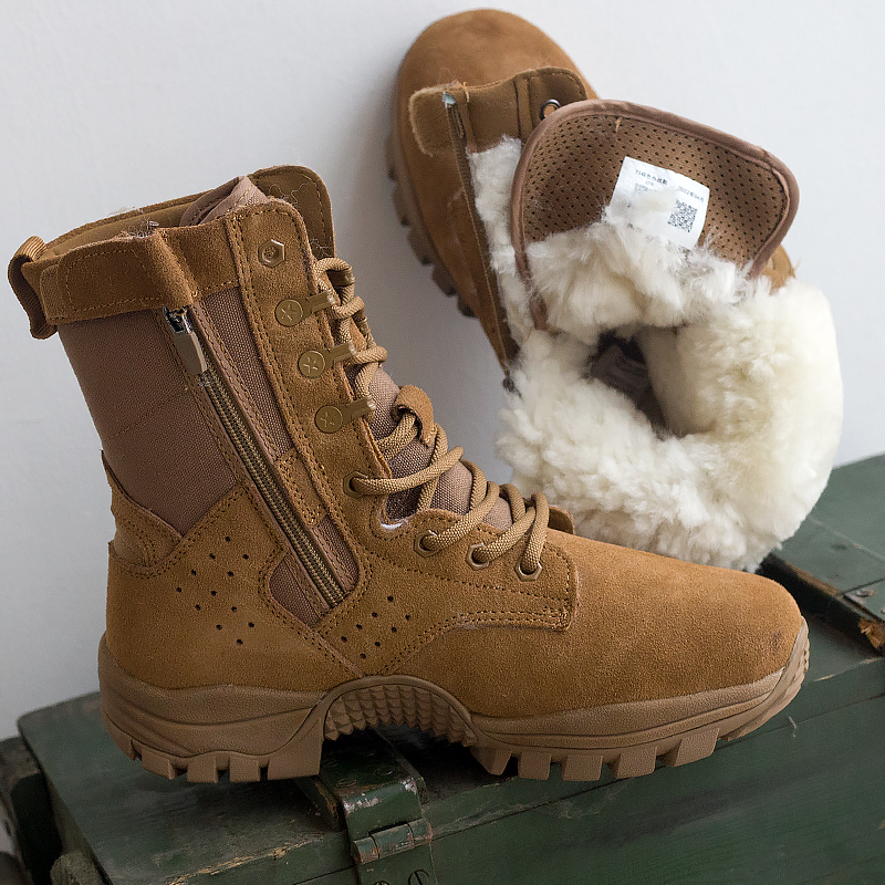 Title 4, Brown Outdoor Snow Boots Cold Weather Boots