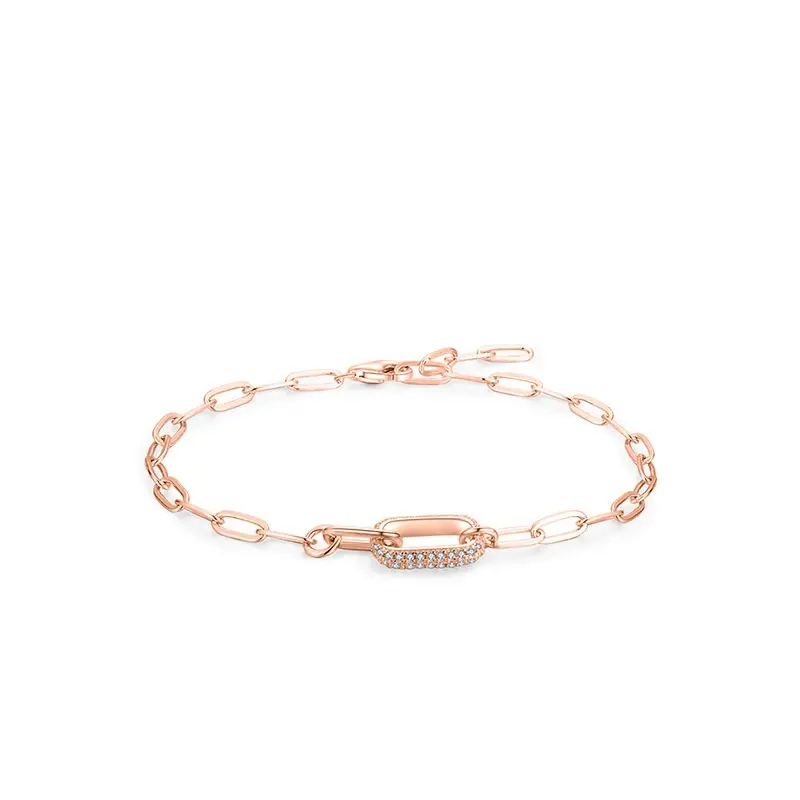 Women's Rectangular Diamond Bracelet Minority All-match