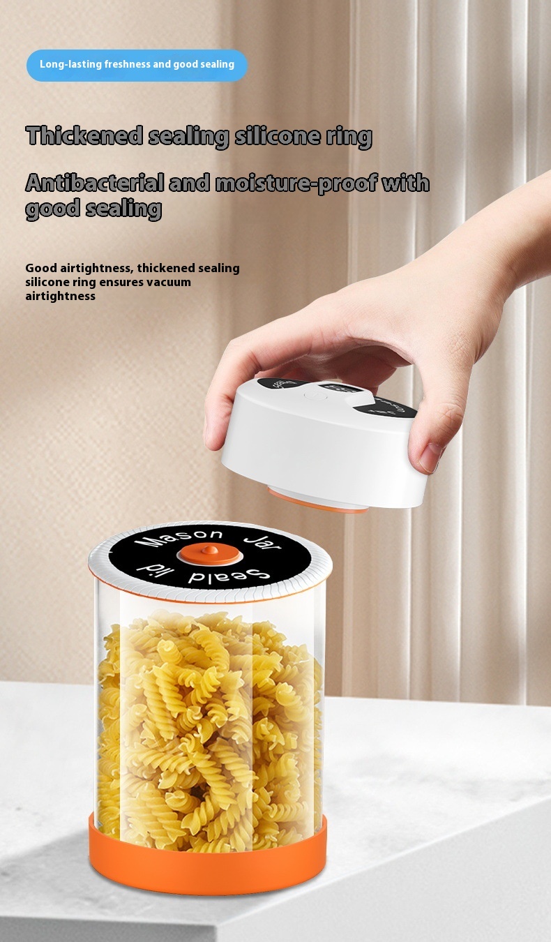 Title 8, Mason Jar Sealing Machine Electric Vacuum Seali...