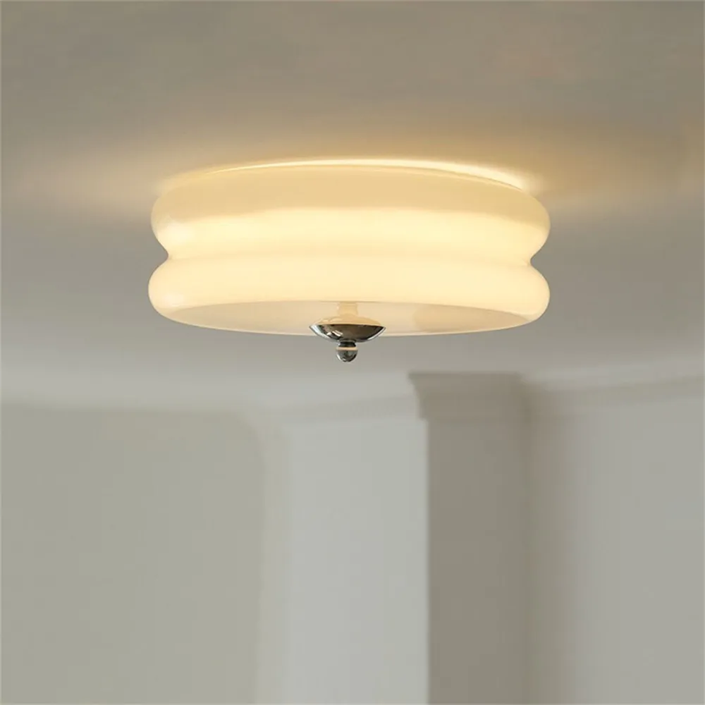 Medieval French Nordic Minimalist Cream Ceiling Light
