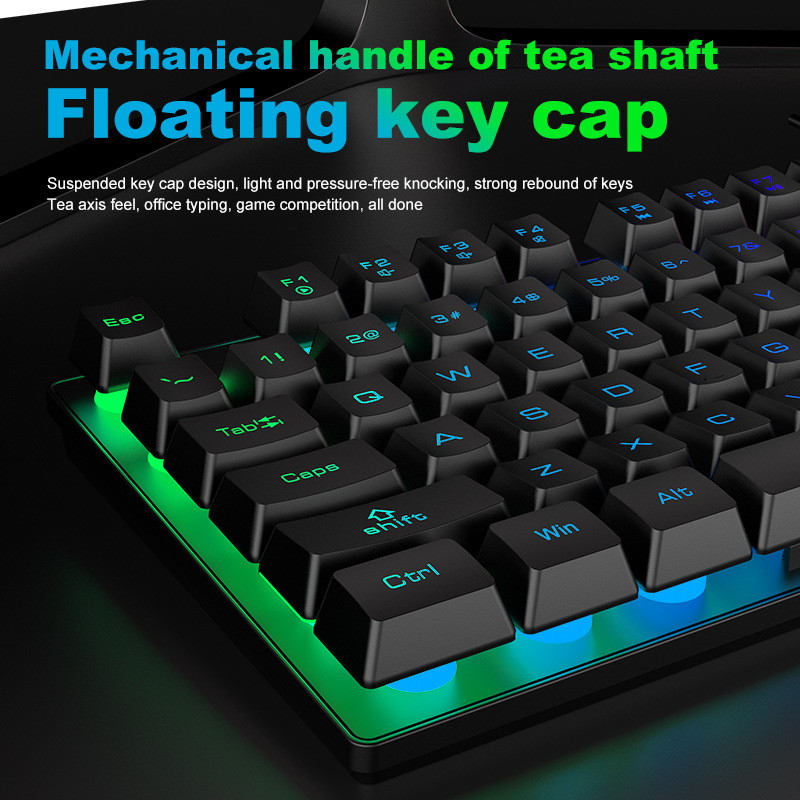 Title 3, E-sports Games Mechanical Feeling Keyboard