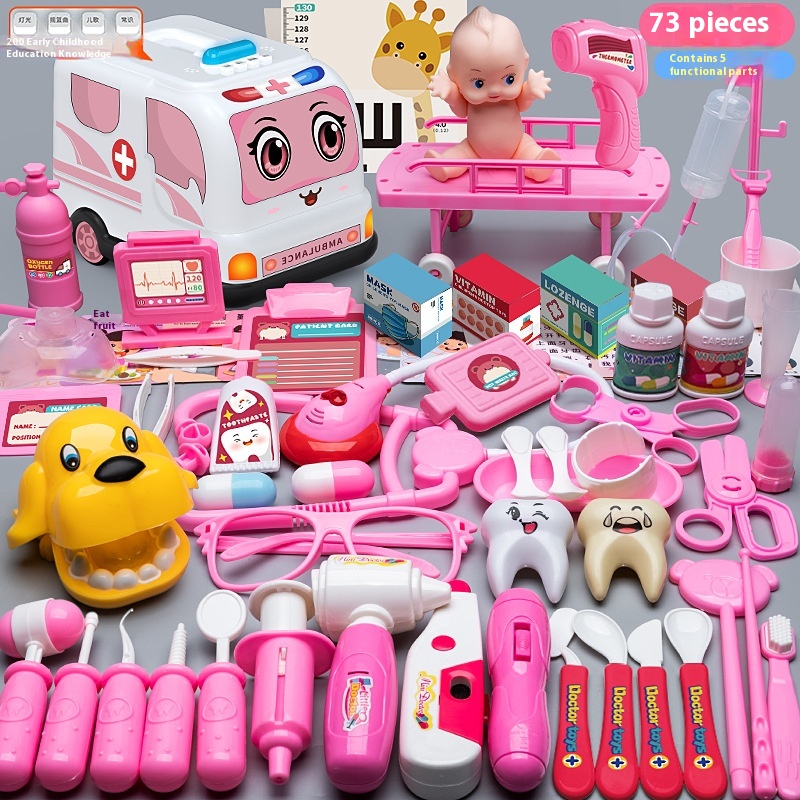 Pink Sound And Light 73 Pieces