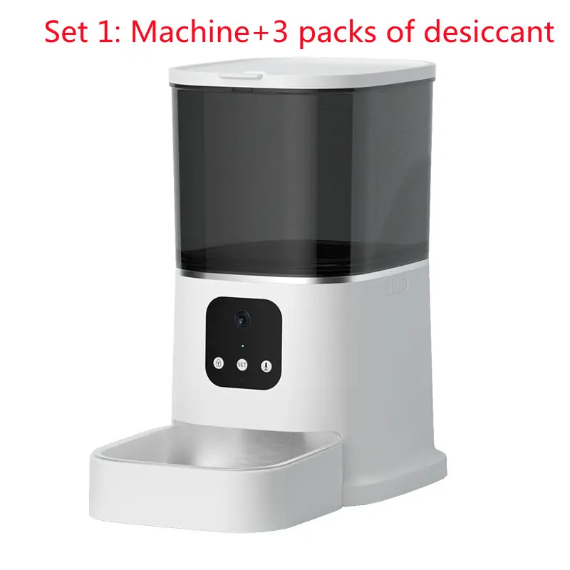 Pet Automatic Feeder Large Capacity Smart Voice Recorder APP Control Timer