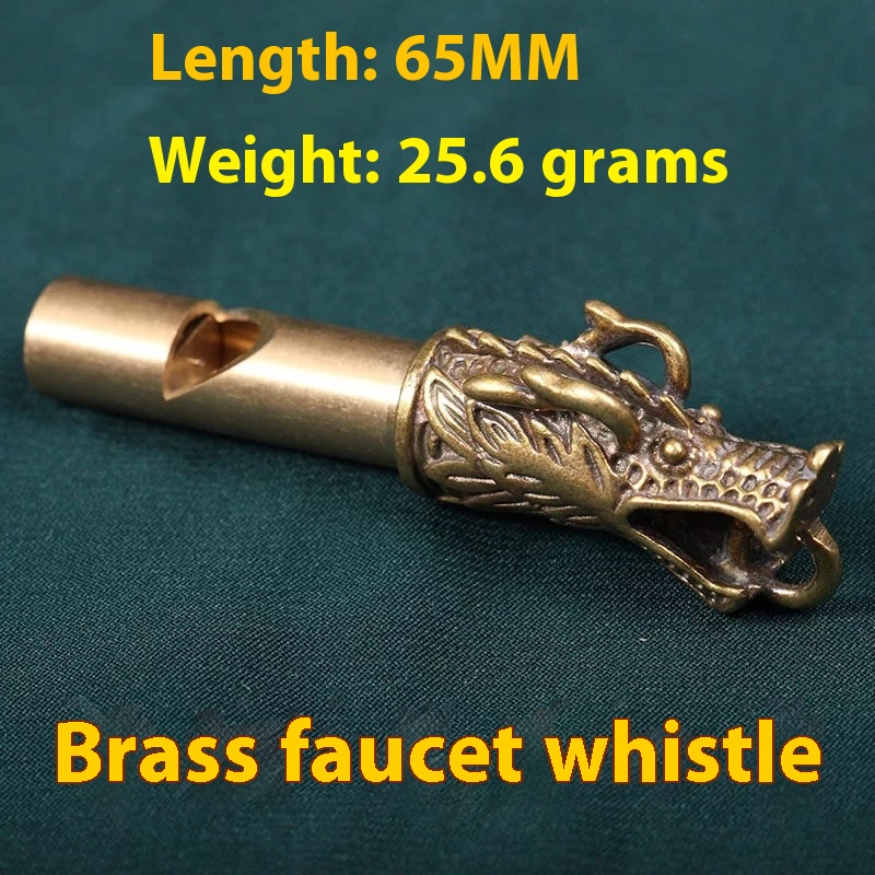 Title 8, Pure Copper Outdoor Survival Referee Whistle