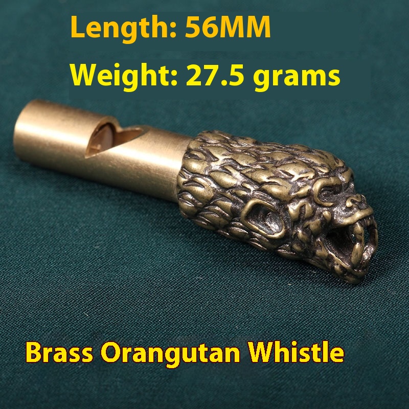 Title 6, Pure Copper Outdoor Survival Referee Whistle