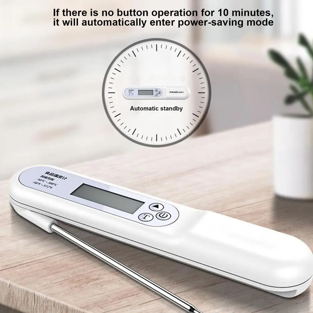 Title 5, Oil Folding Probe Type Food Thermometer