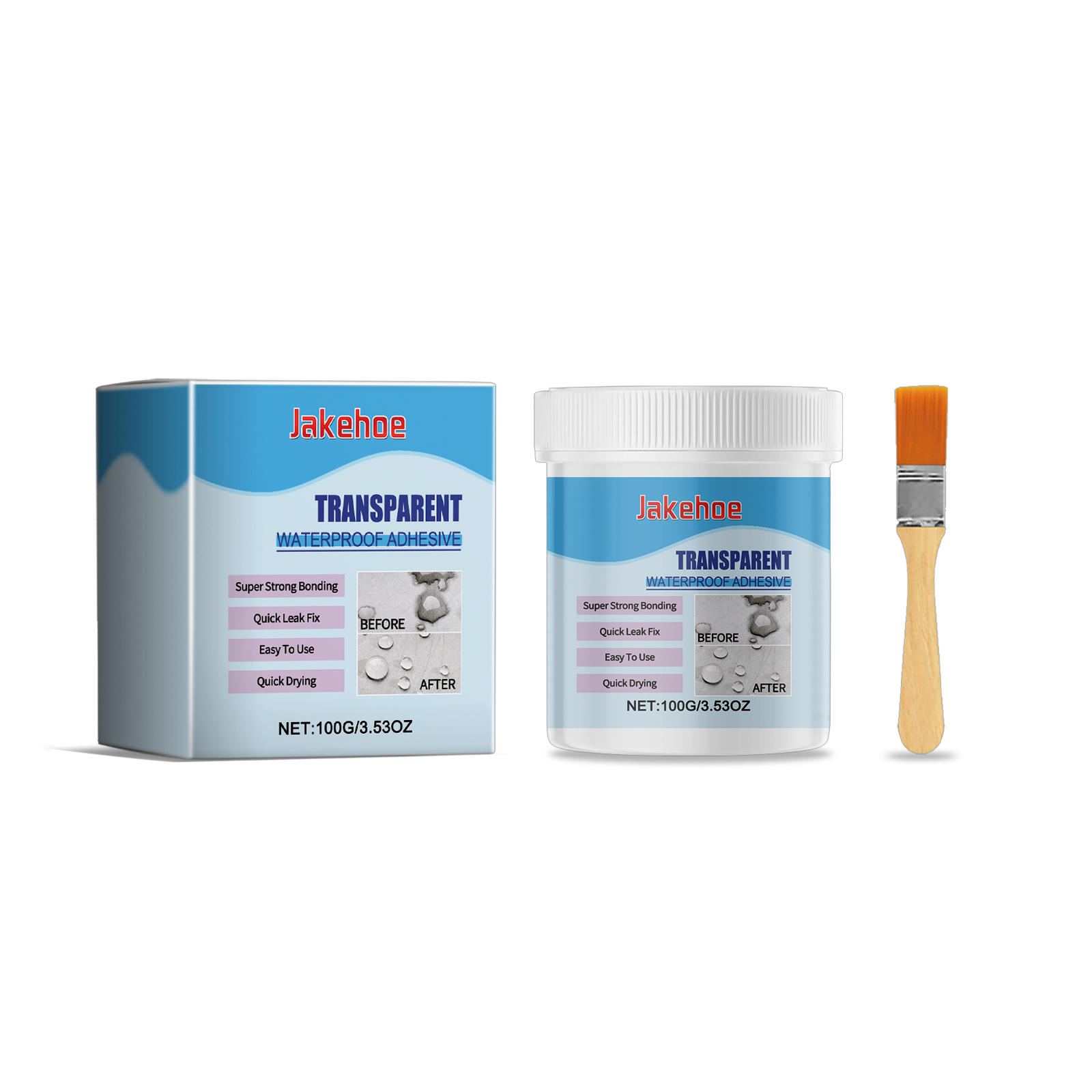 Title 1, Transparent Waterproof Adhesive