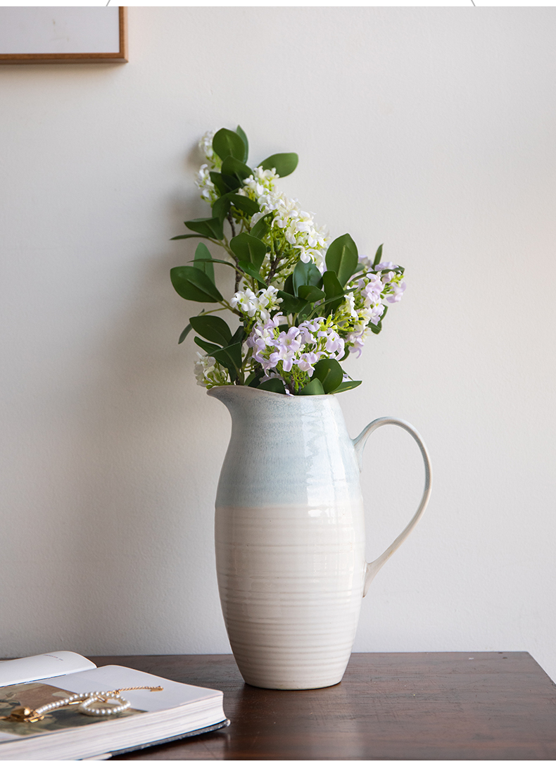 Title 4, Chinese Ceramic Kettle Living Room Vase Slightl...