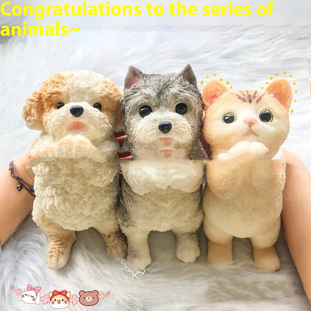 Title 1, Simulation Poodle Sherina Cat Squeezing Toy