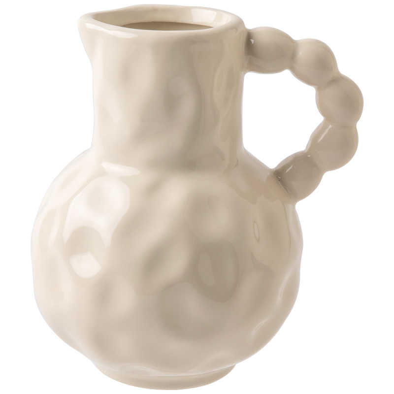 Title 5, Vase Pearl Handle Ceramic Milk Pot Living Room ...