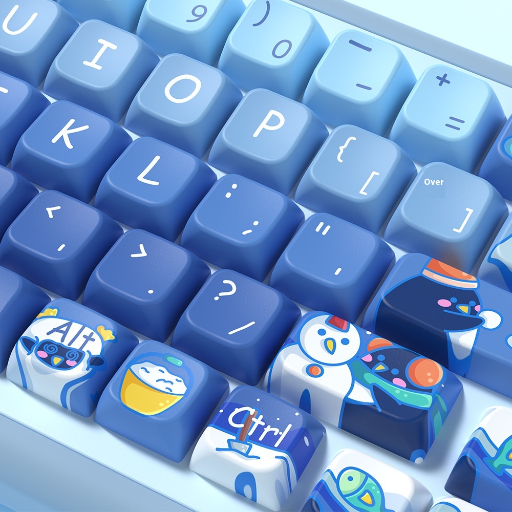 Title 4, New Cartoon Creative Keyboard Cap Full Set