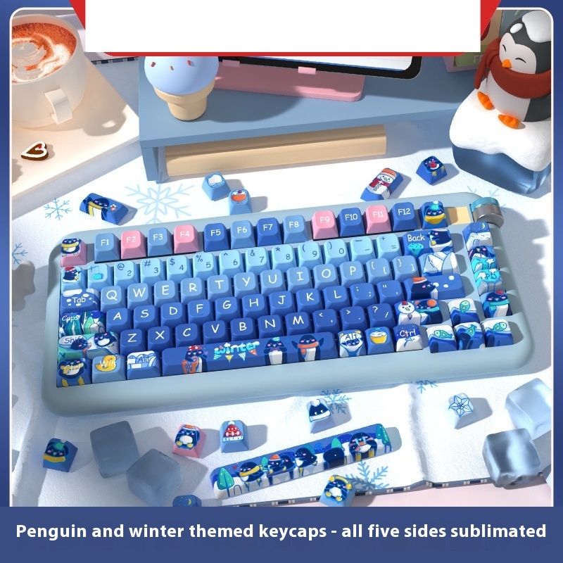 Title 2, New Cartoon Creative Keyboard Cap Full Set