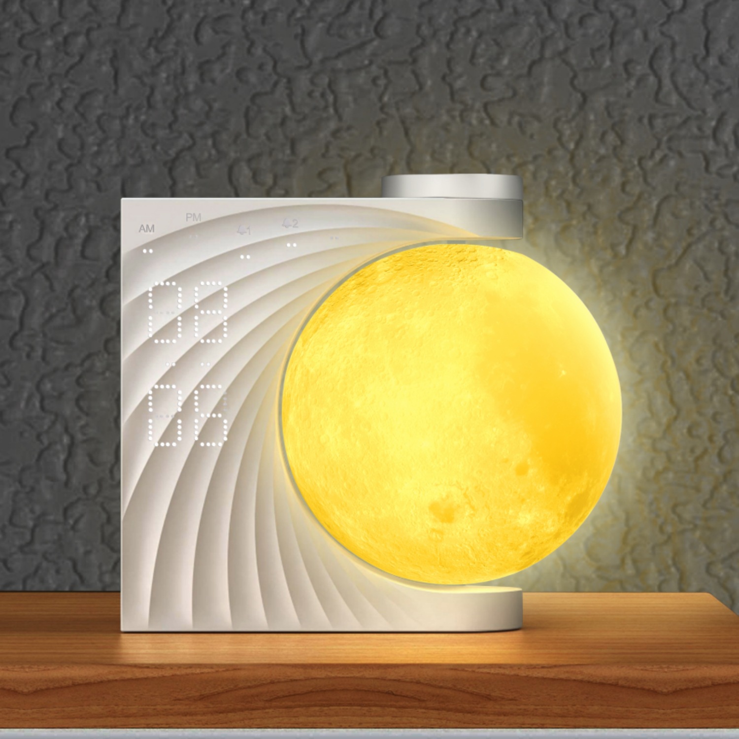 Title 11, Seven-Color Atmosphere Moon Light Wake Up Breat...