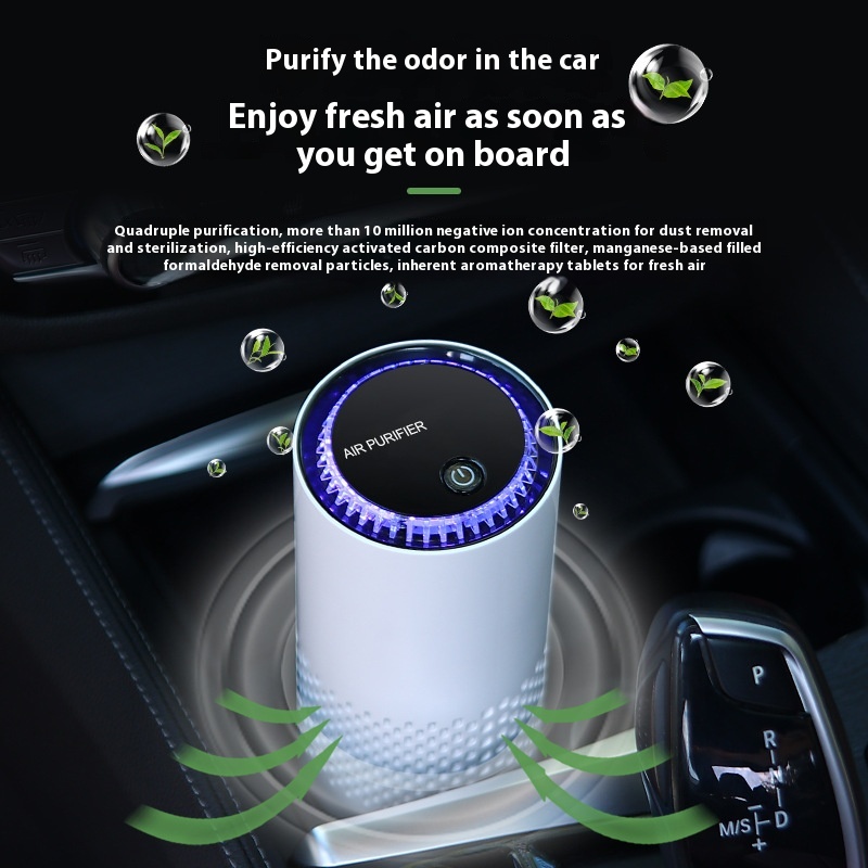 Title 6, Car Air Purifier Negative Ion Smoke Removal